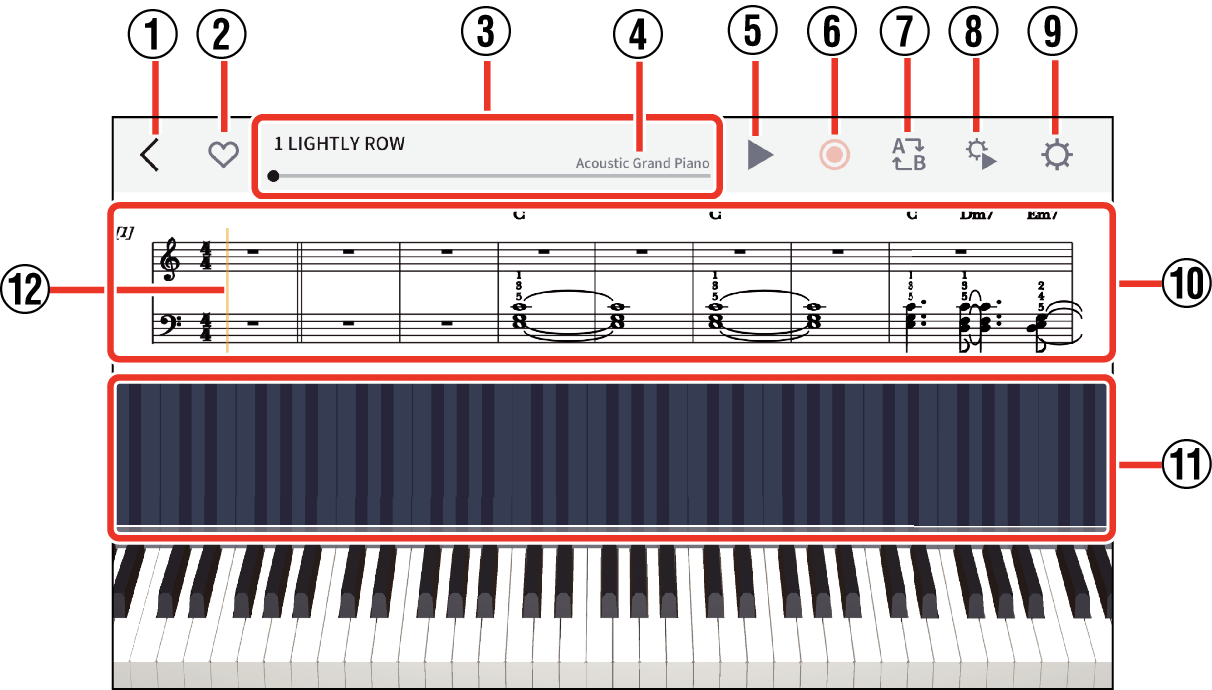 play song-keyboard_ver2